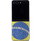 Brazil Flag Distressed Galaxy Z Flip5 5G Skin