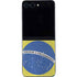 Brazil Flag Distressed Galaxy Z Flip5 5G Skin