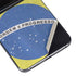 Brazil Flag Distressed Galaxy Z Flip5 5G Skin