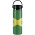 Brazil Flag Distressed Hydro Flask 20oz Wide Mouth Skin