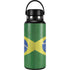 Brazil Flag Distressed Hydro Flask 32oz Wide Mouth Skin