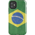 Brazil Flag Distressed iPhone 11 Impact Case