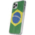 Brazil Flag Distressed iPhone 11 Pro Clear Case