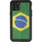 Brazil Flag Distressed iPhone 11 Pro Max Waterproof Case