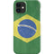 Brazil Flag Distressed iPhone 12 Mini Lite Case