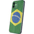 Brazil Flag Distressed iPhone 12 Mini Skin