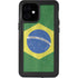 Brazil Flag Distressed iPhone 12 Mini Waterproof Case