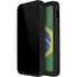 Brazil Flag Distressed iPhone 13 Mini Waterproof Case