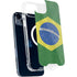 Brazil Flag Distressed iPhone 15 Plus MagSafe Case