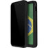 Brazil Flag Distressed iPhone 14 Pro Max Waterproof Case