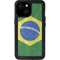 Brazil Flag Distressed iPhone 15 Waterproof Case