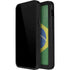 Brazil Flag Distressed iPhone 15 Waterproof Case