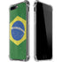 Brazil Flag Distressed iPhone 7/8 Plus Clear Case