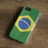 Brazil Flag Distressed iPhone 8 Pro Case