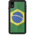 Brazil Flag Distressed iPhone XR Waterproof Case