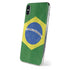 Brazil Flag Distressed iPhone XS Skin