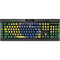 Brazil Flag Distressed K95 RGB PLATINUM Mechanical Gaming Keyboard Skin