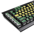 Brazil Flag Distressed K95 RGB PLATINUM Mechanical Gaming Keyboard Skin