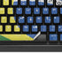 Brazil Flag Distressed K95 RGB PLATINUM Mechanical Gaming Keyboard Skin