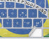 Brazil Flag Distressed Magic Keyboard Skin