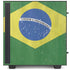 Brazil Flag Distressed NZXT H510 Compact ATX Mid-Tower Case Skin