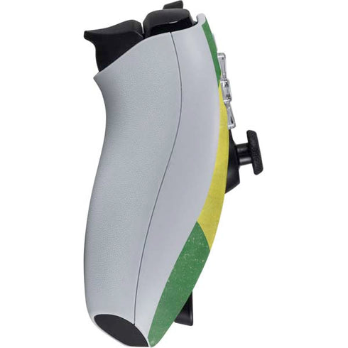 Brazil Flag Distressed PlayStation Portal Remote Player Skin