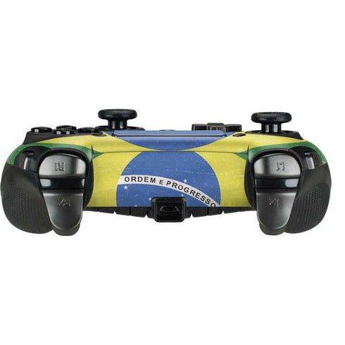 Brazil Flag Distressed PlayStation Scuf Vantage 2 Controller Skin