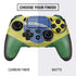 Brazil Flag Distressed PlayStation Scuf Vantage 2 Controller Skin