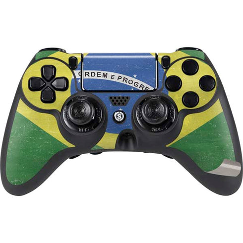 Brazil Flag Distressed PS4/PC SCUF Impact Controller Skin
