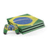 Brazil Flag Distressed PS4 Pro Bundle Skin