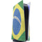 Brazil Flag Distressed PS5 Console Skin