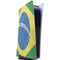 Brazil Flag Distressed PS5 Digital Edition Console Skin