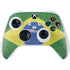 Brazil Flag Distressed Xbox Series S Controller Skin