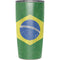 Brazil Flag Distressed Yeti 20oz Tumbler Skin
