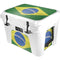Brazil Flag Distressed YETI Tundra 35 Hard Cooler Skin