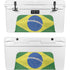 Brazil Flag Distressed YETI Tundra 75 Hard Cooler Skin