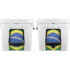 Brazil Flag Distressed YETI Tundra 75 Hard Cooler Skin