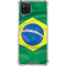 Brazil Flag Galaxy A12 Clear Case