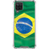 Brazil Flag Galaxy A12 Clear Case