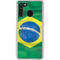 Brazil Flag Galaxy A21 Clear Case