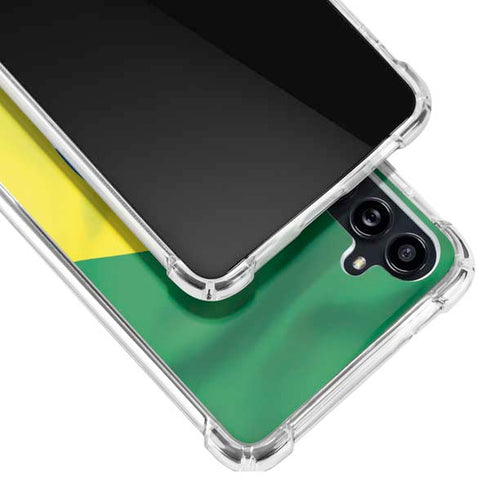 Brazil Flag Galaxy A54 5G Clear Case