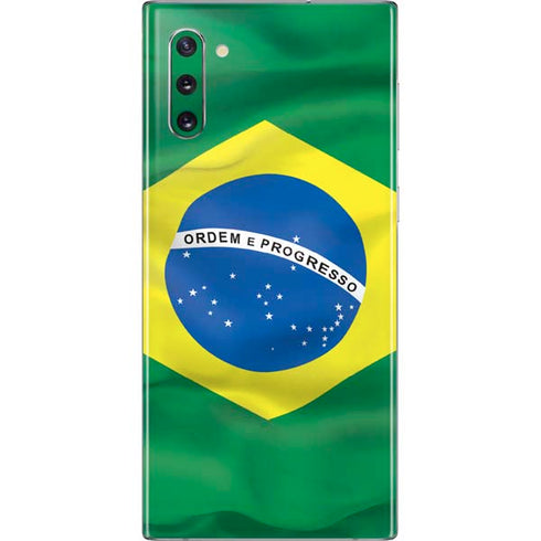 Brazil Flag Galaxy Note 10 Skin