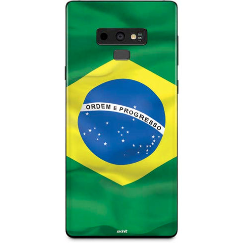 Brazil Flag Galaxy Note 9 Skin