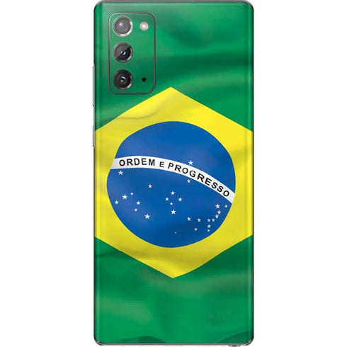 Brazil Flag Galaxy Note20 5G Skin
