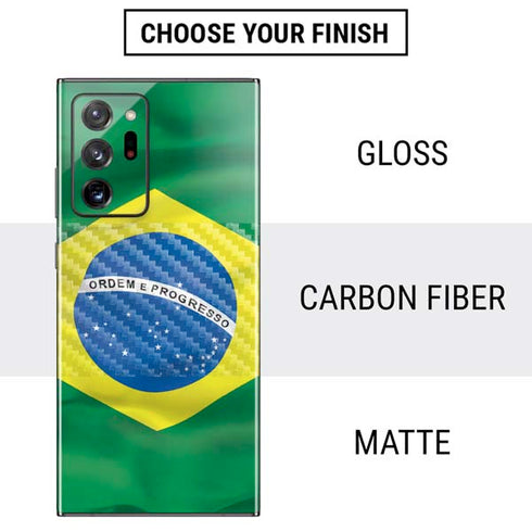 Brazil Flag Galaxy Note20 Ultra 5G Skin