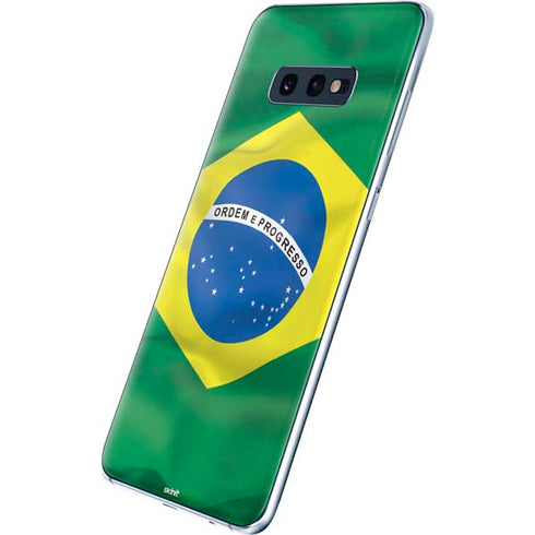 Brazil Flag Galaxy S10e Skin