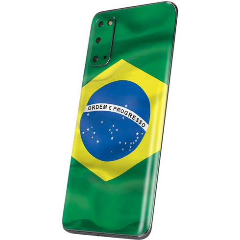 Brazil Flag Galaxy S20 Skin