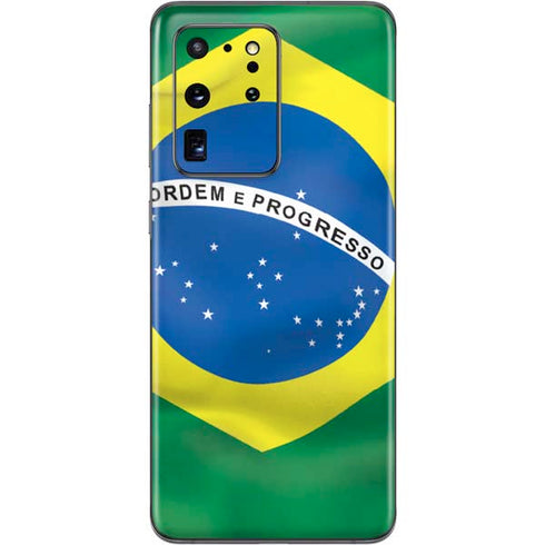Brazil Flag Galaxy S20 Ultra 5G Skin