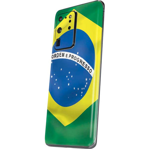 Brazil Flag Galaxy S20 Ultra 5G Skin