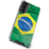 Brazil Flag Galaxy S21 Plus 5G Clear Case